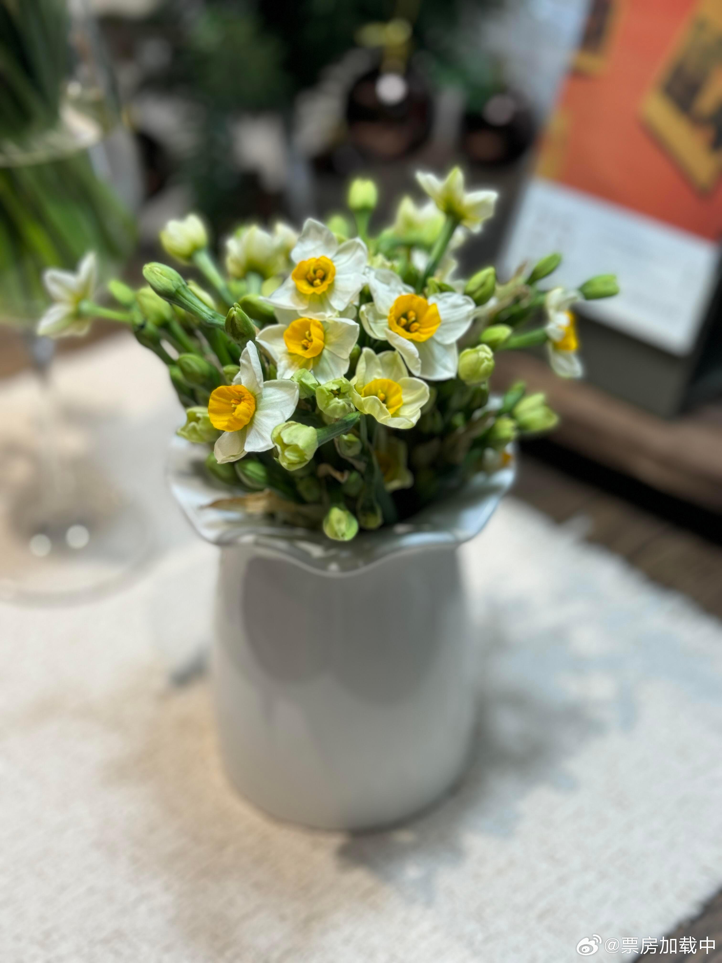 爱己水仙成了云南花市新宠水仙花花语，是“爱自己”借水而生，遇水成仙，是啊，爱自己