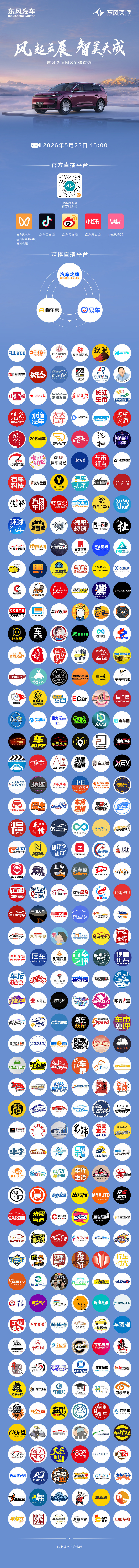 5月23日16:00奕派M8 全球首秀目前外界普遍预测其定价在18-25万元区间