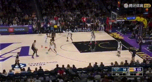 詹姆斯哭死——东、里末节造22比4太猛了！
末节初詹姆斯单人带队被鹈鹕反超8分。