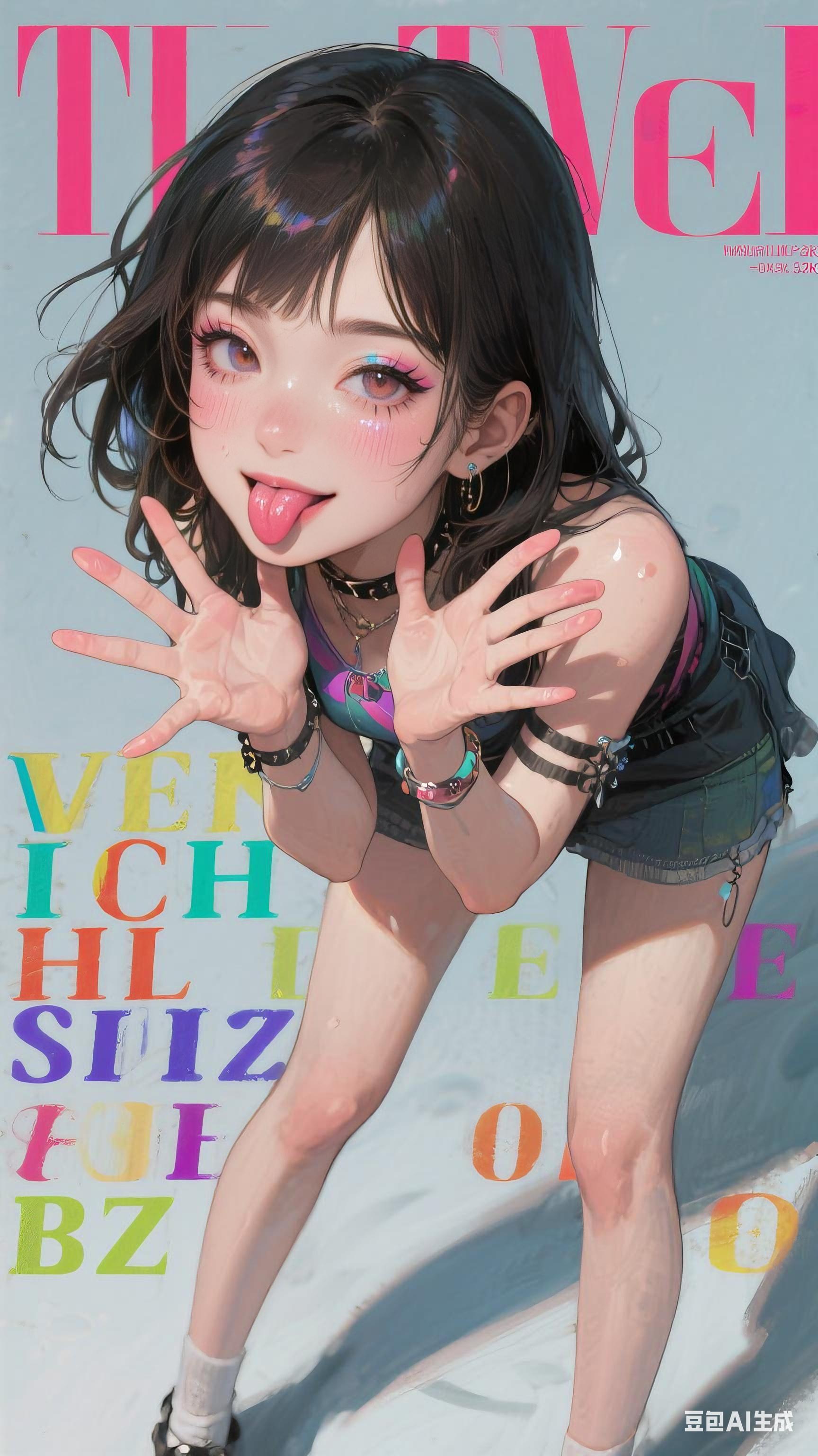 ai卡通动漫人物设计。