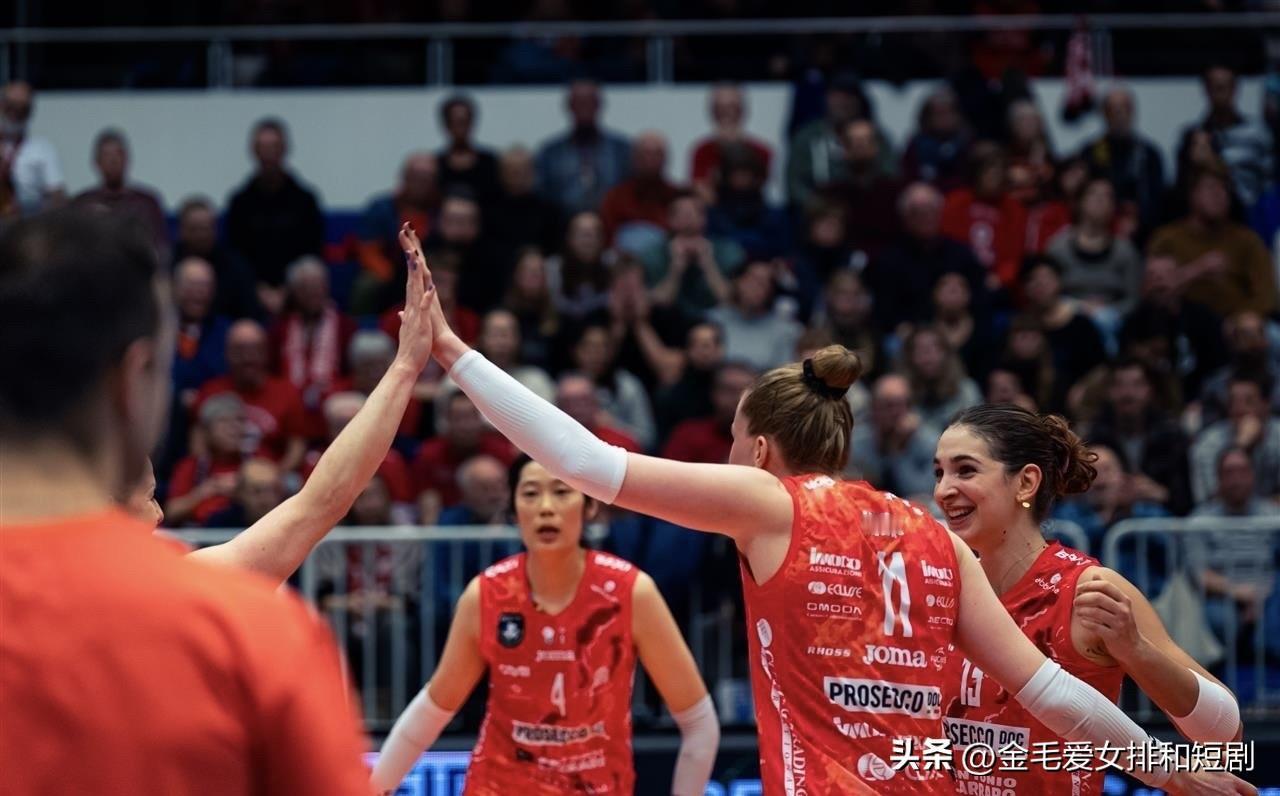 2025-2026赛季女排欧冠第四轮正赛小组赛第二轮D组，意大利🇮🇹科内利亚