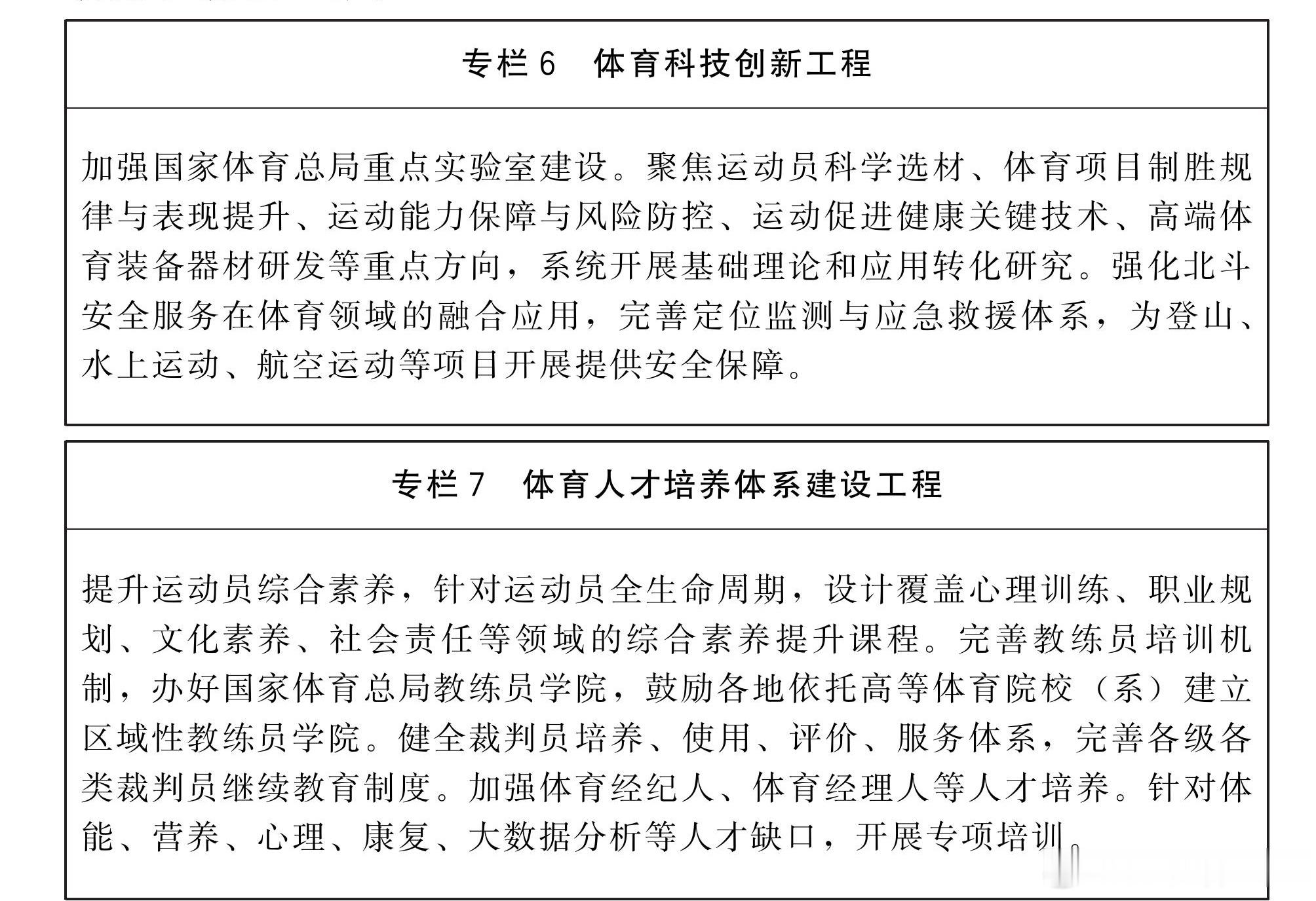 新建或改扩建5000个以上小 (微)型体育公园，统筹建设100个高质量户外运动目