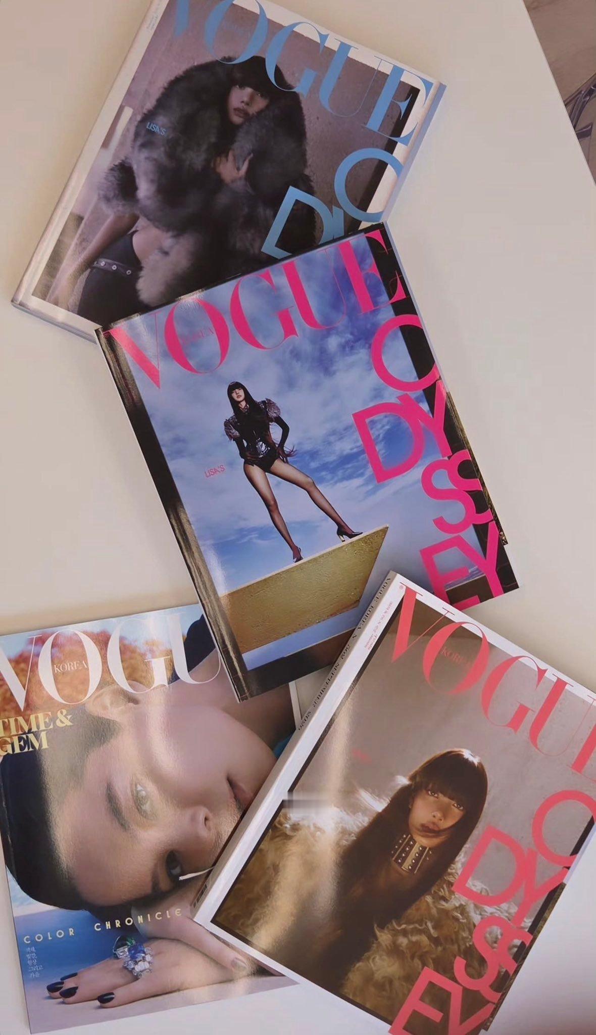 LISA🧁LISA亚女一260824 VogueKorea主编IG story