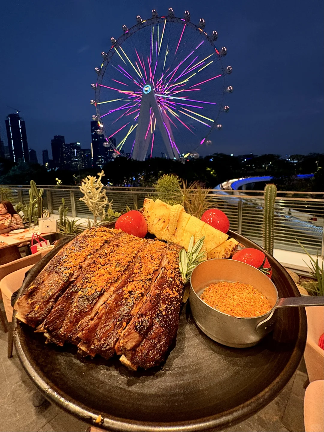 深圳最爱的浪漫餐馆！就在摩天轮下🎡！！