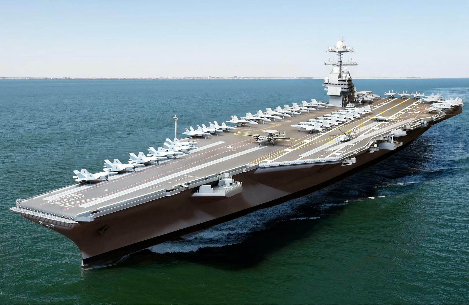 每天认识一件兵器 美国“福特”级航空母舰“福特”级航空母舰（Ford Class