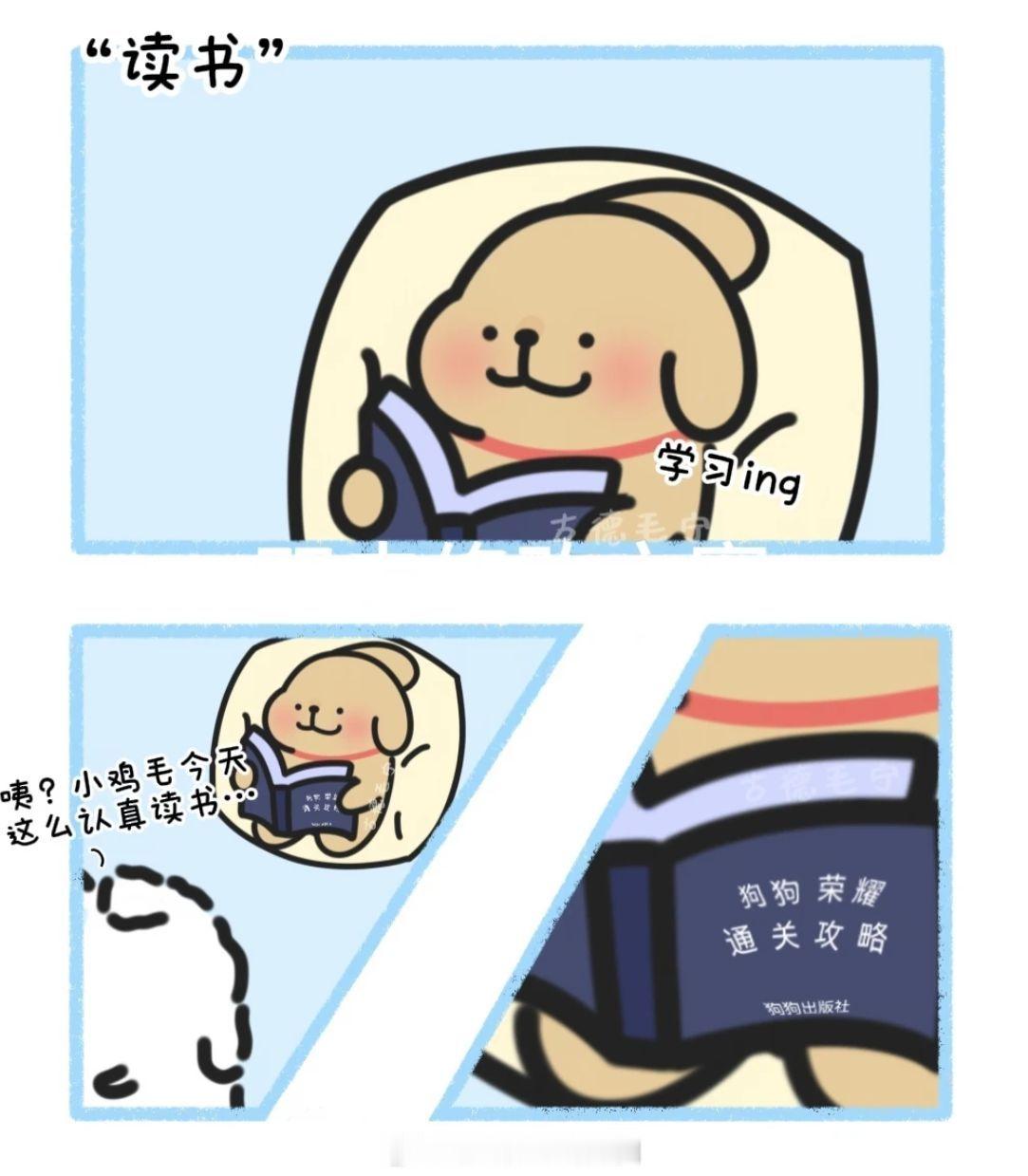 真的建议所有人都学学 修狗生活哲学里的情绪管理课建议像小狗一样养自己。你看小狗，