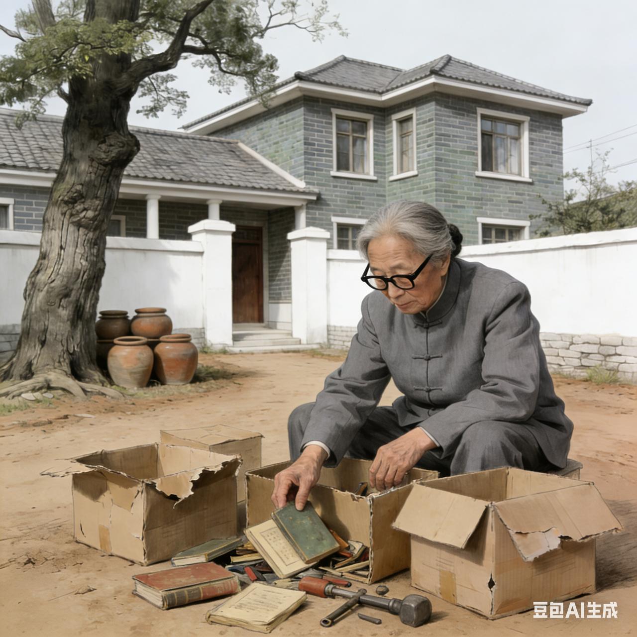 昨晚遇到上次帮我挠痒痒的阿婆，她着急着要去她小媳妇家里去。

她说要去帮小媳妇家