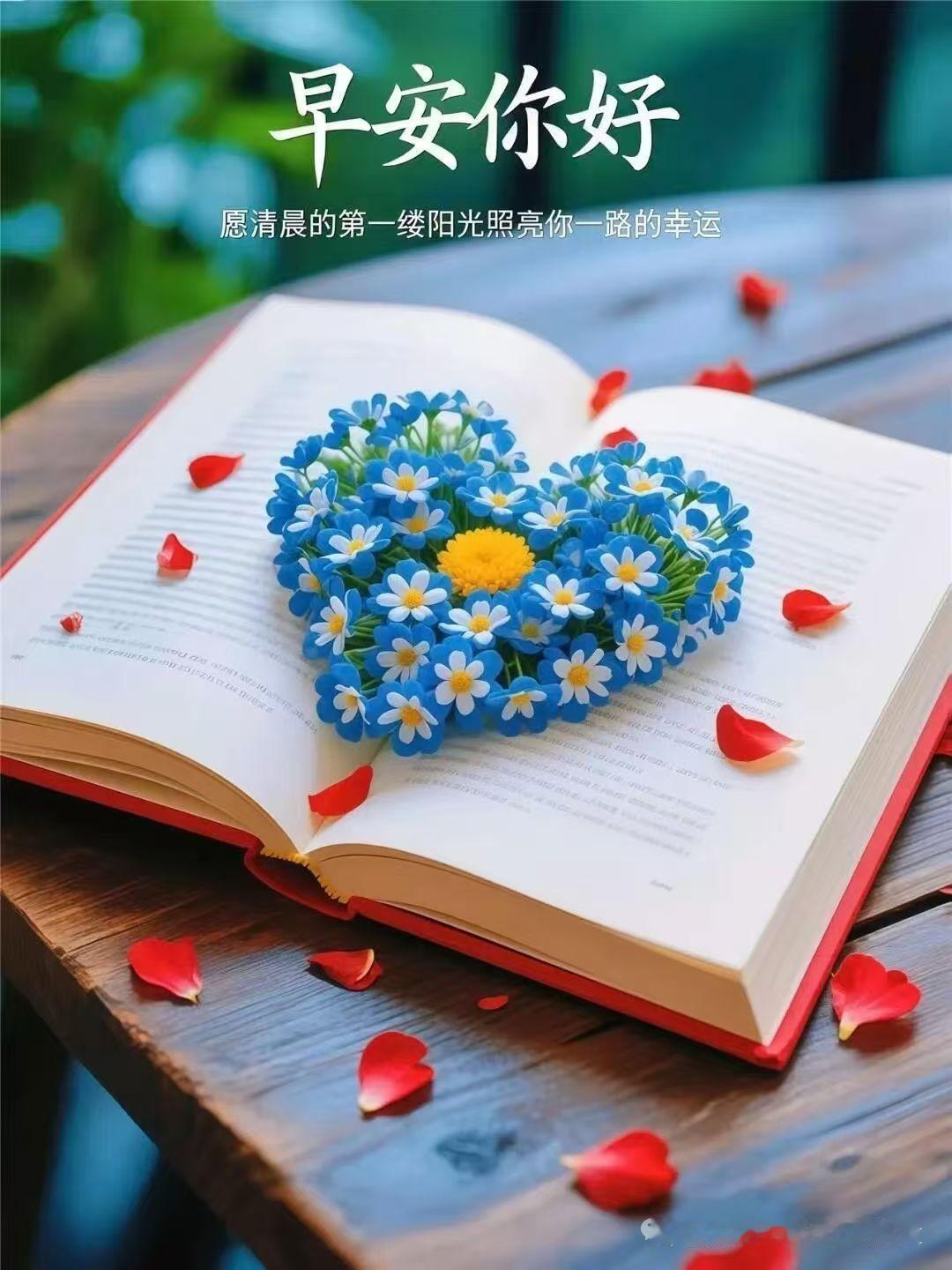 早安[超话] 愿你生活不拥挤，笑容不刻意，每一步都走得踏实安稳，每一天都过得舒心