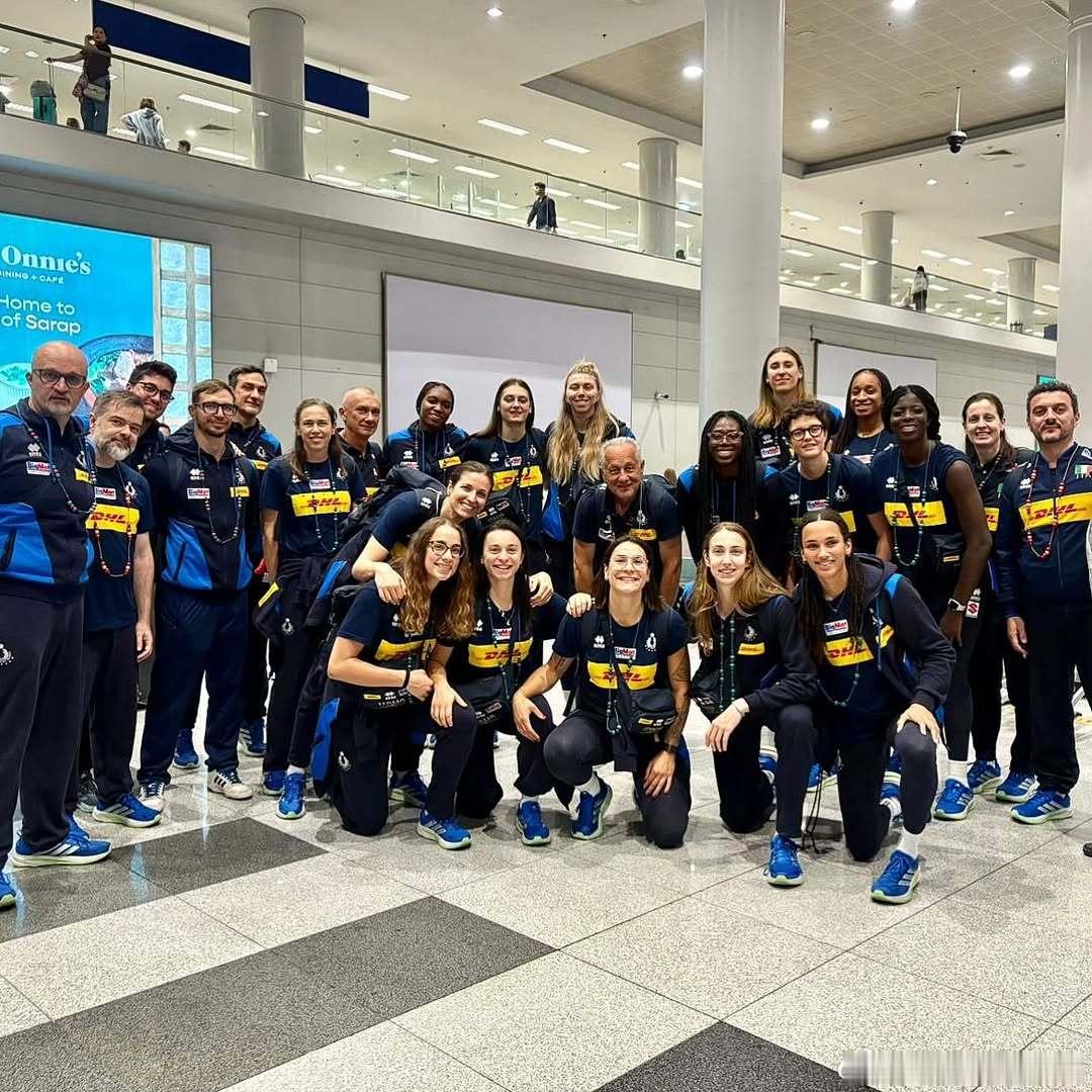 2026年世界女排联赛 ✈️ 🇮🇹意大利女排已抵达菲律宾，备战VNL第二周比