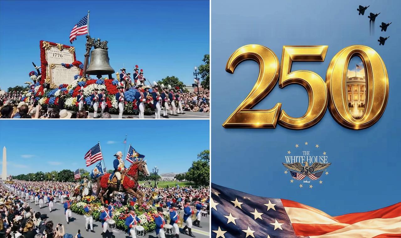 ✨美国算力为何算力过剩?✨

✦ 美国现在庆祝他们的250年呢，的确有些250。