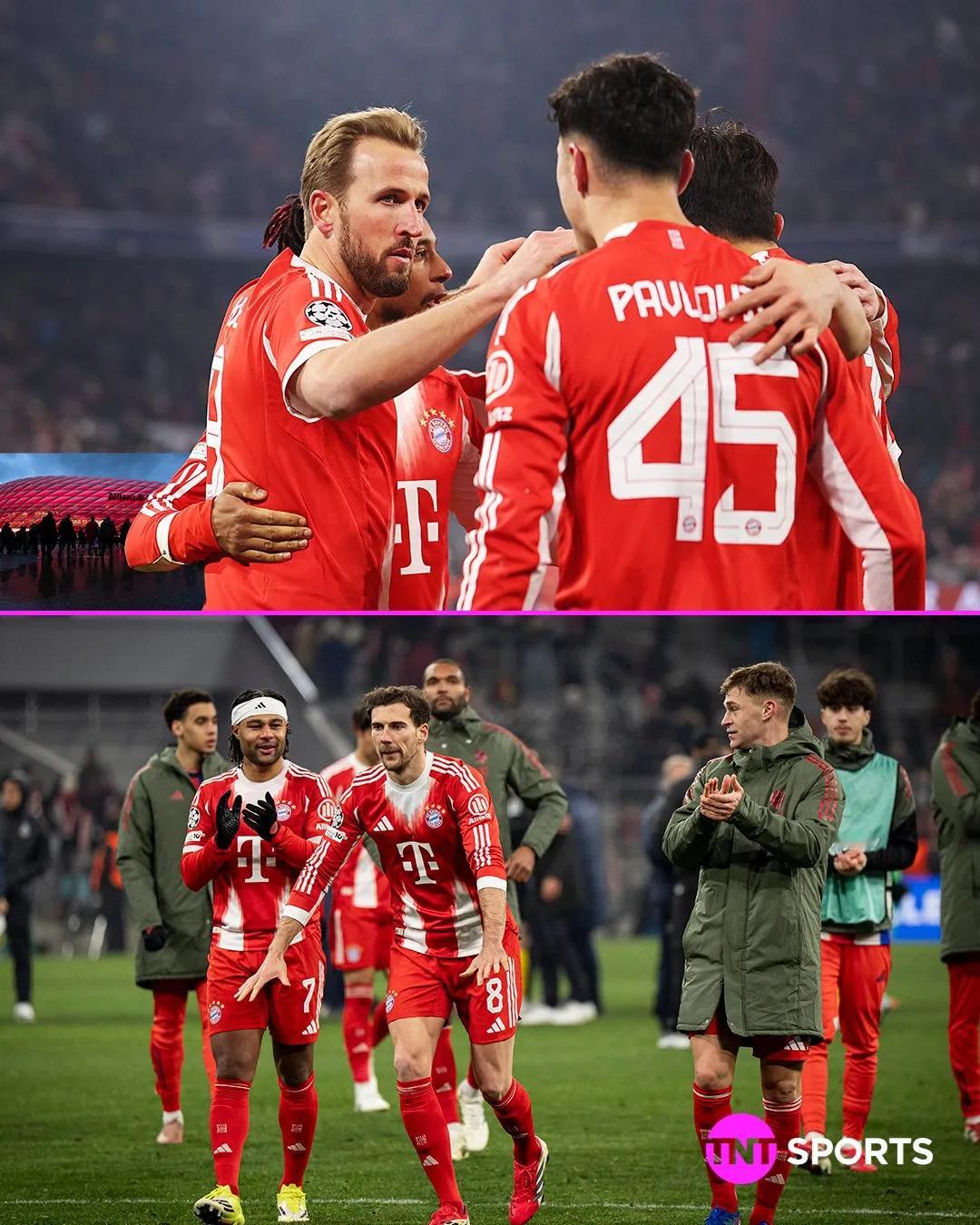 拜仁慕尼黑已在欧冠主场小组赛/联赛阶段连续38场保持不败。36场胜利2场平局0场