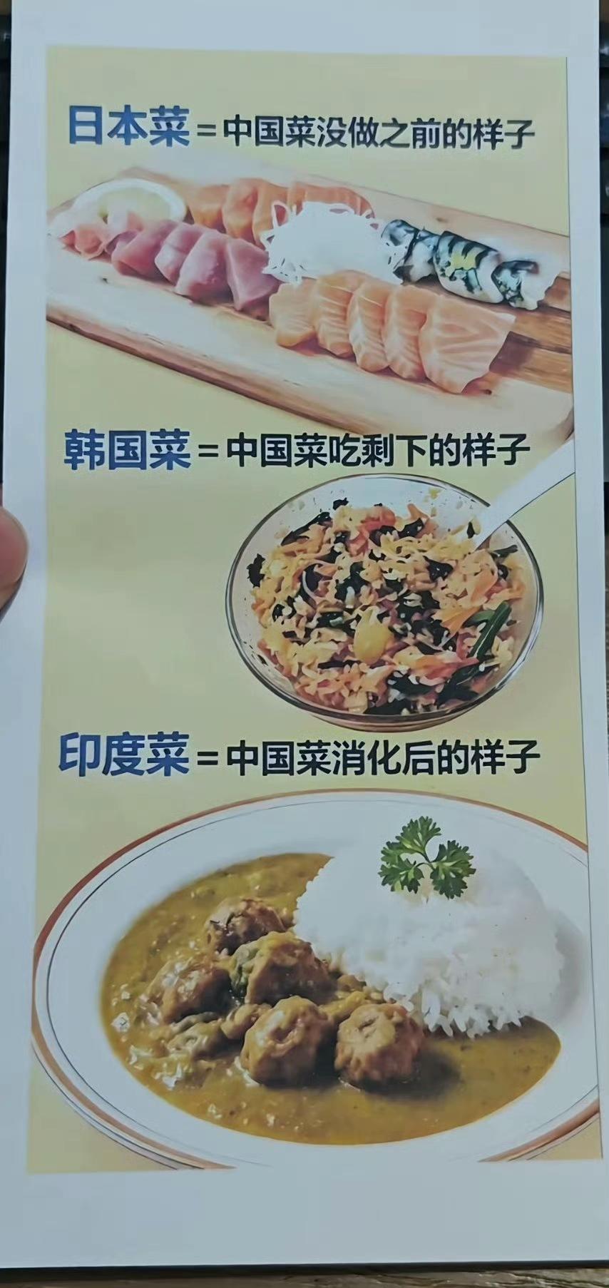 日本，韩国，印度三国网友看完这个图片会不会破防？呵呵呵