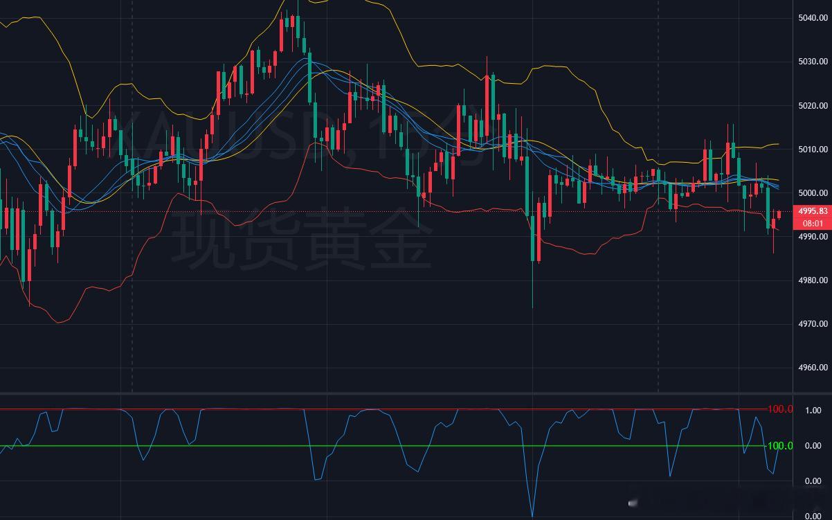 这几天金价回调，很多粉丝沉浸在过去12月份，1月份拉升行情中，有点按耐不住，这是