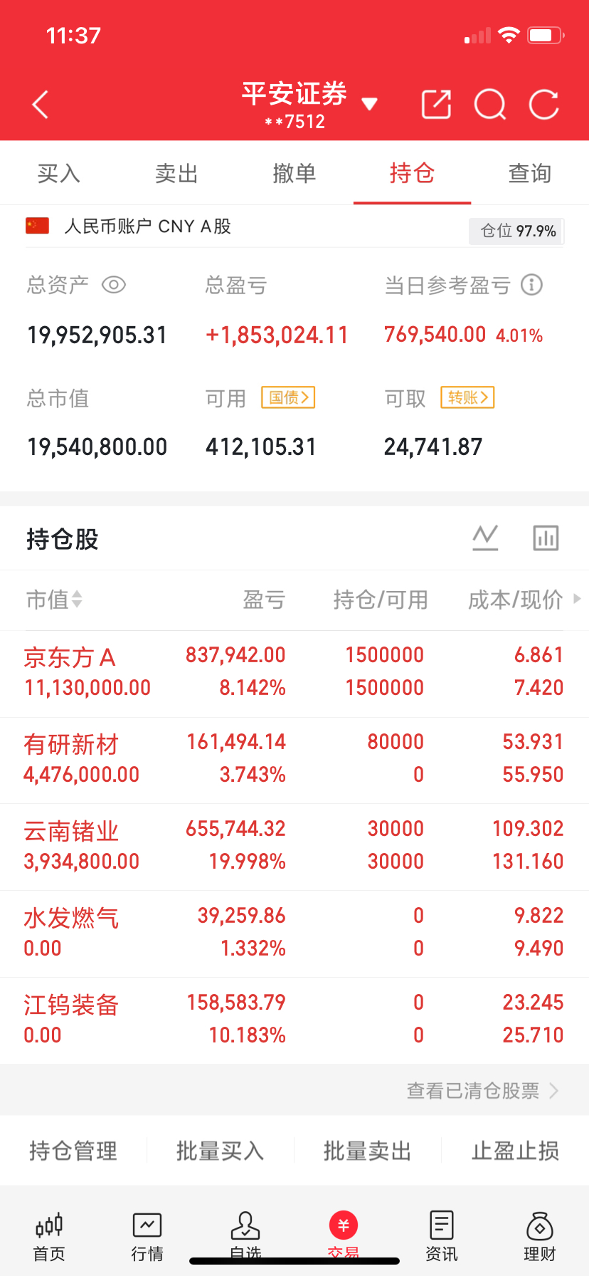 兄弟姐妹们，我的实盘A股记录来了！ 30天翻一倍，是目标也是挑战——关注我，一起