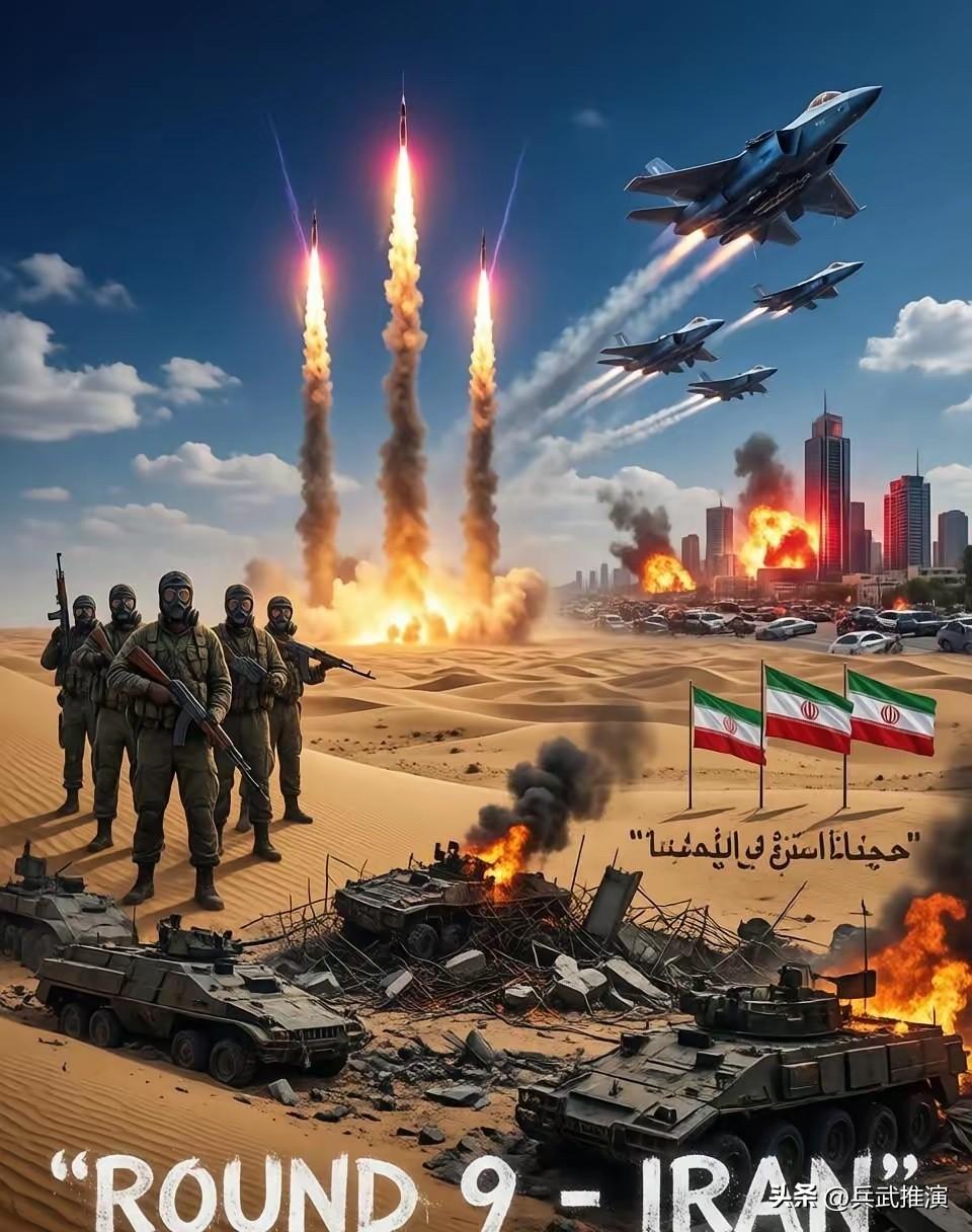 刚收到的消息，伊朗那边第九轮反击已经打响了。

3月1号深夜，伊朗正式启动第九轮