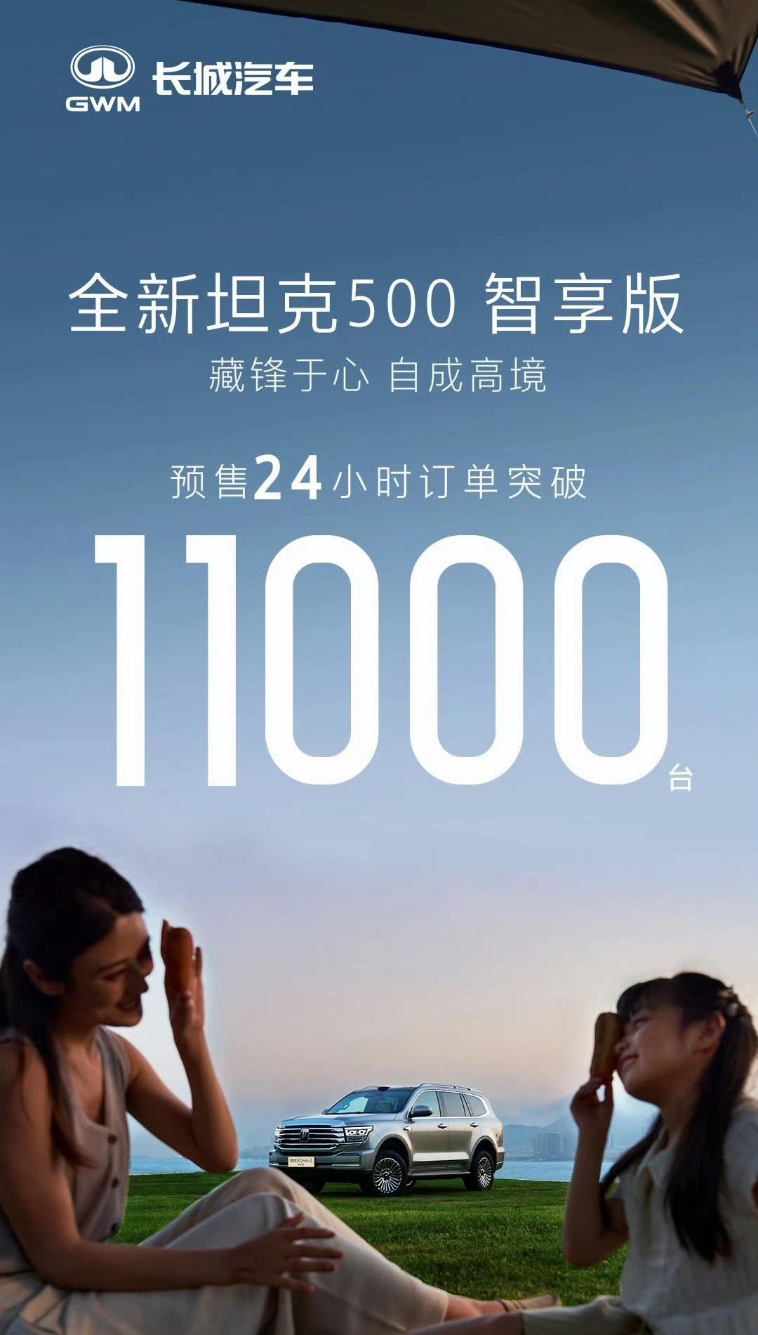 坦克500，36万起步的车，24小时订单突破11000单，为什么你们都这么有钱?
