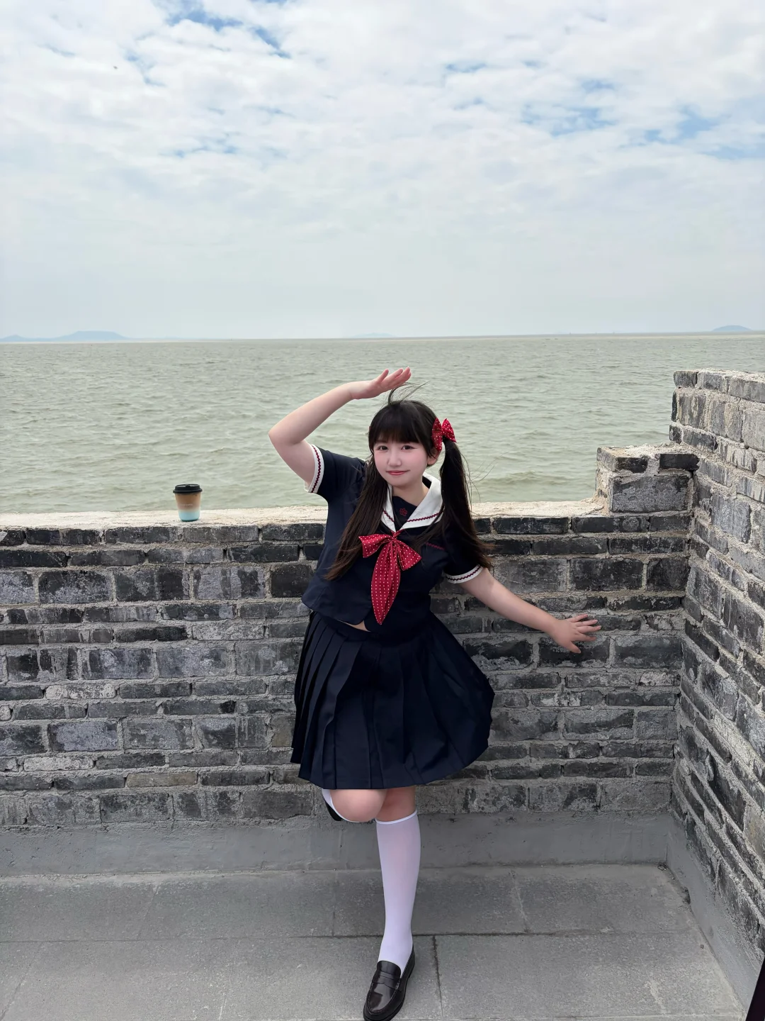 jk日常丨来海边拍照啦！