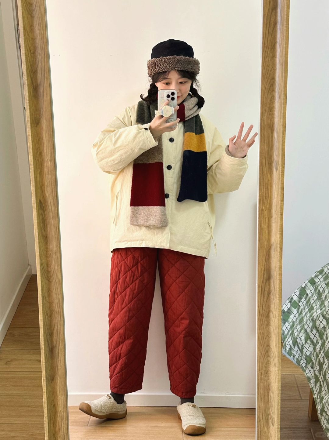终于买到了满意的羽绒服！