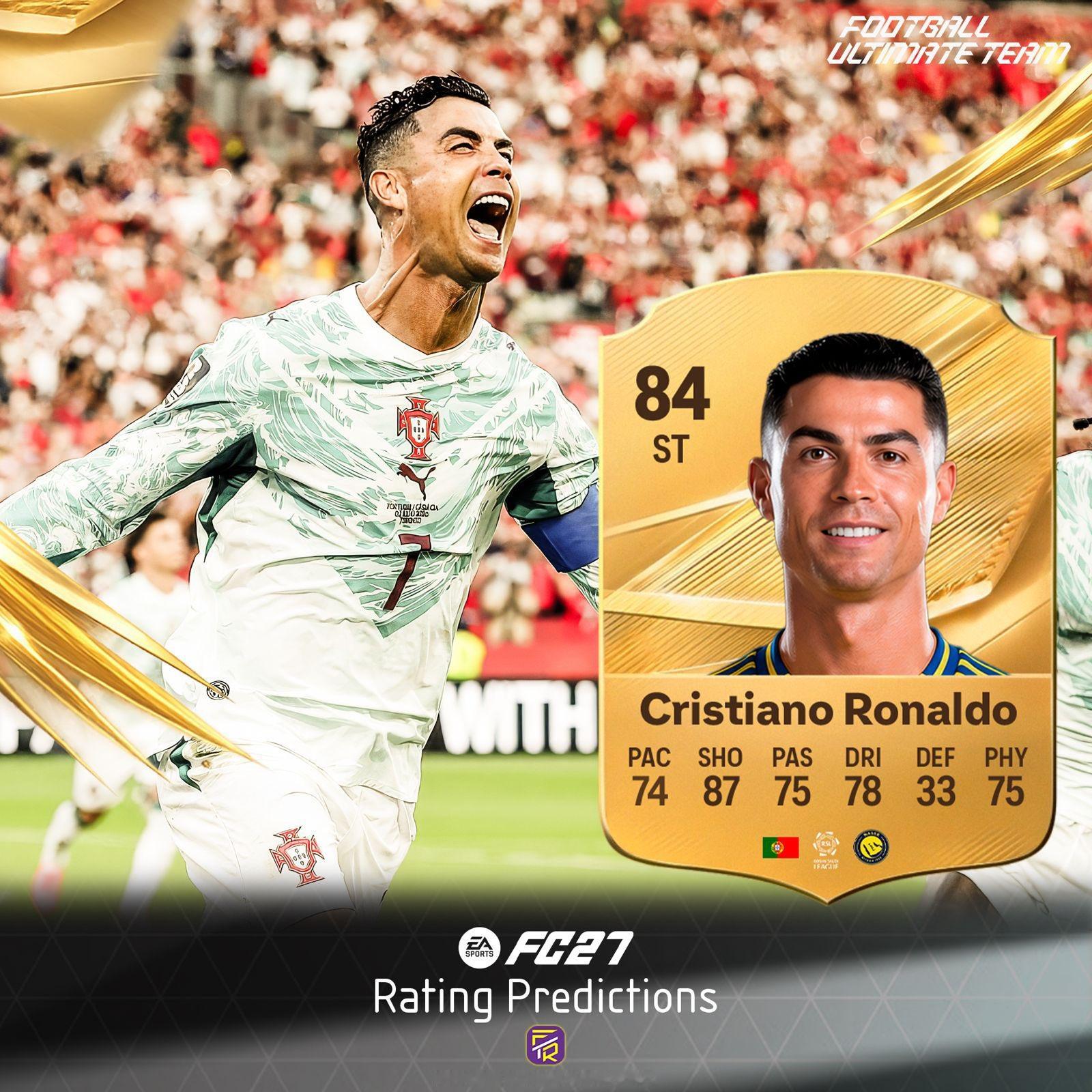 ✨《FC27》绝代双骄 梅罗 数据预测！！！easportsfcfc27梅西C罗