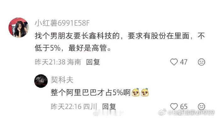 桂哥评：这思路顶级啊，长鑫高管为目标？ 5%股权？3.5万亿市值的长鑫。5%股权