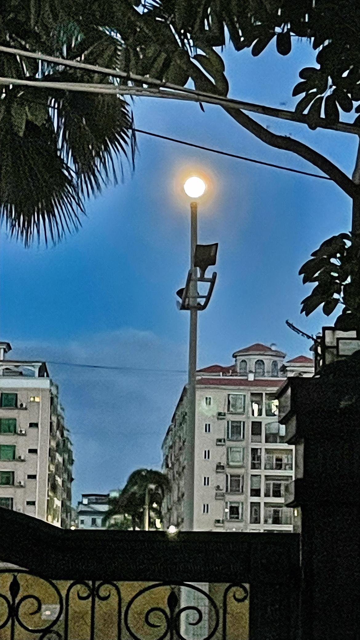 快看
我拍的路灯像不像中秋节的月亮
[呲牙][呲牙][呲牙][呲牙]中秋那天的月