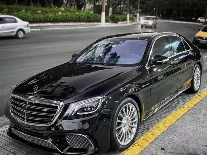 真西装暴徒！！！[酷][酷]奔驰 S65L AMG 黑外/棕内6.0T 630匹