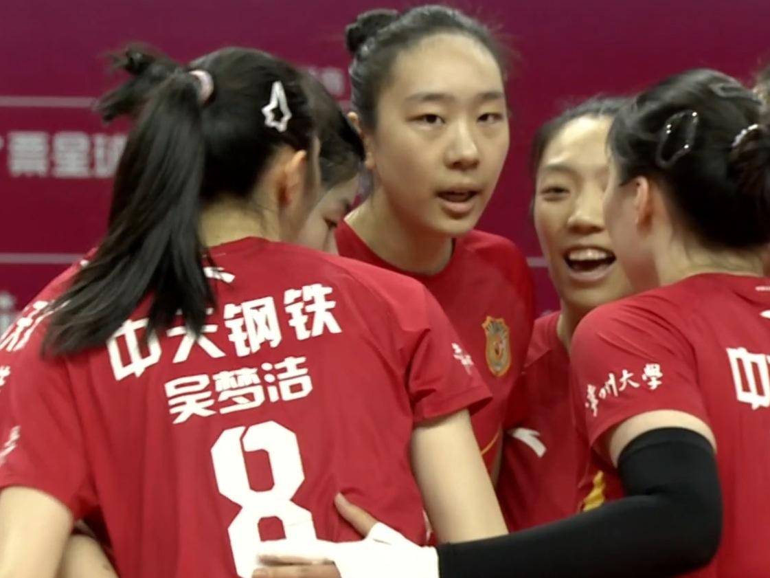 焦点战：25-10，江苏1-0领先天津！
3月31日，2025-26女排联赛半决