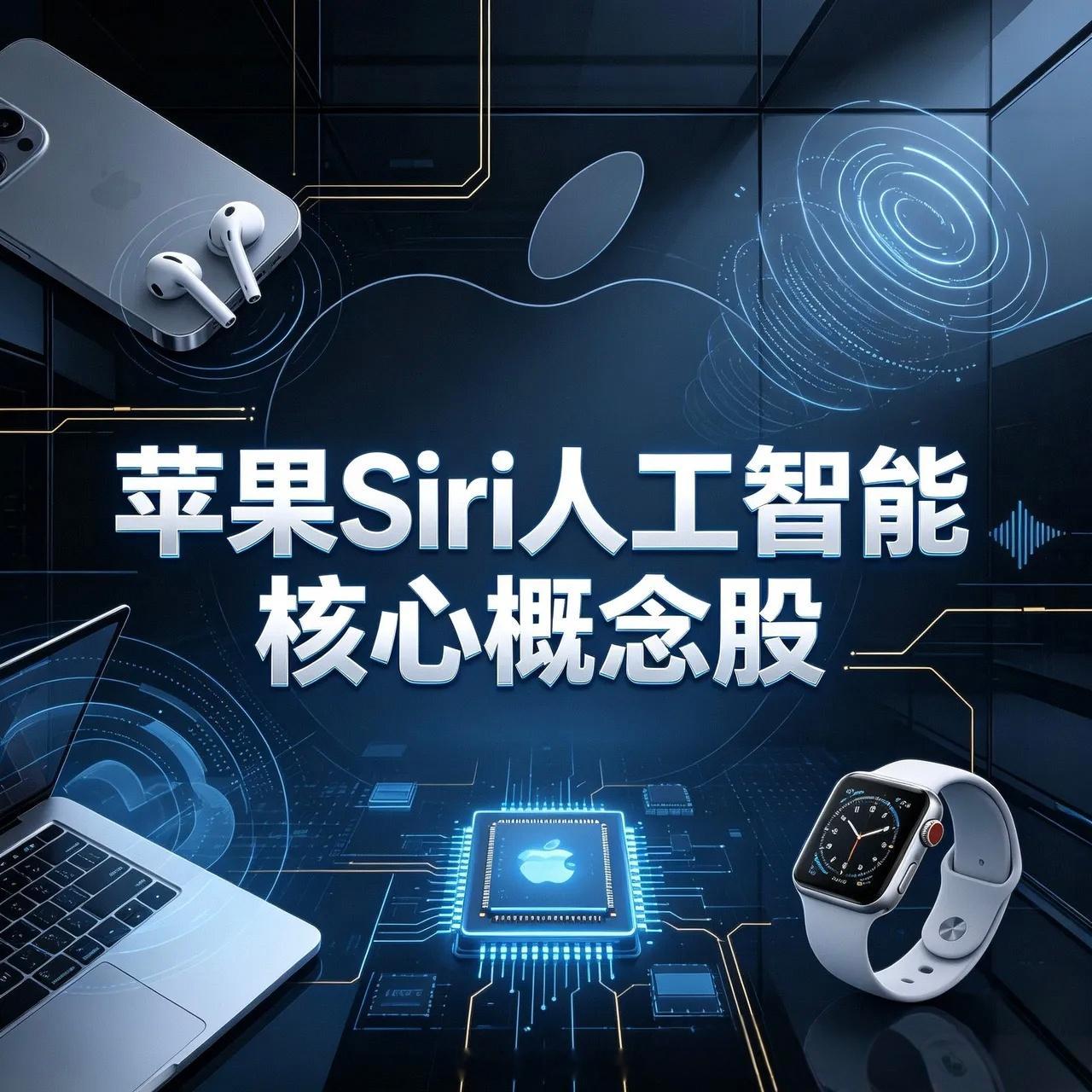 苹果Siri人工智能核心概念股歌尔股份002241苹果iPhone AI声学阵列