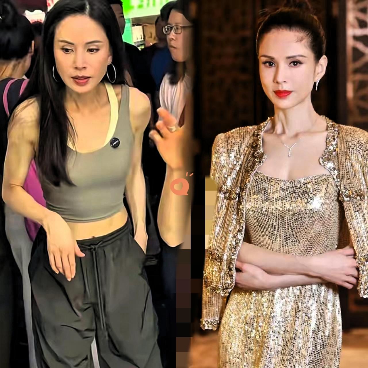 家人们，别再替李若彤尴尬啦！说她59岁穿露脐装不合适

被30多岁人叫“姑姑”忍