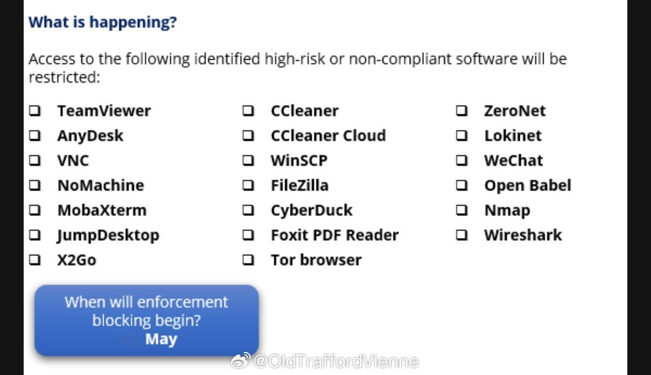 公司禁用微信了