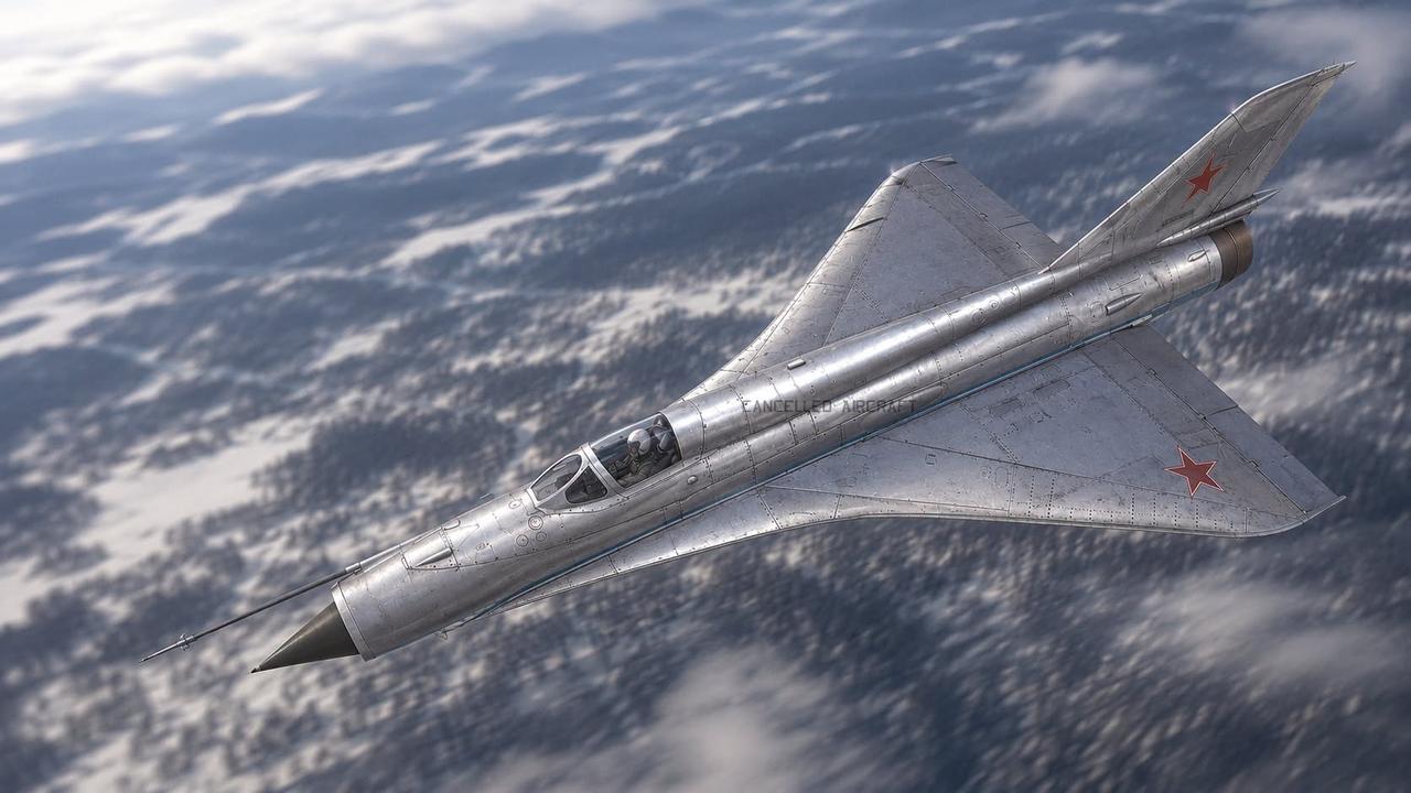 MiG-21I “Analog” 是一种在20世纪60年代制造的专用无尾三角翼实
