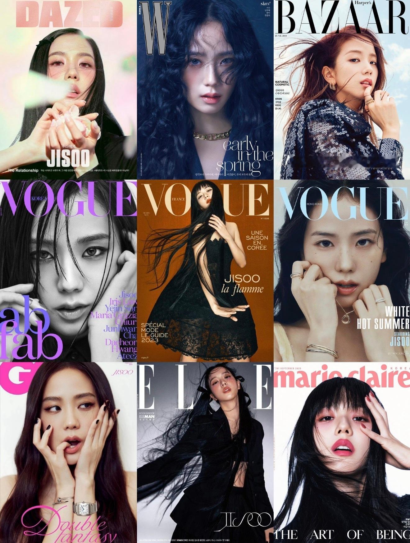 JISOO 审美积累 杂志篇