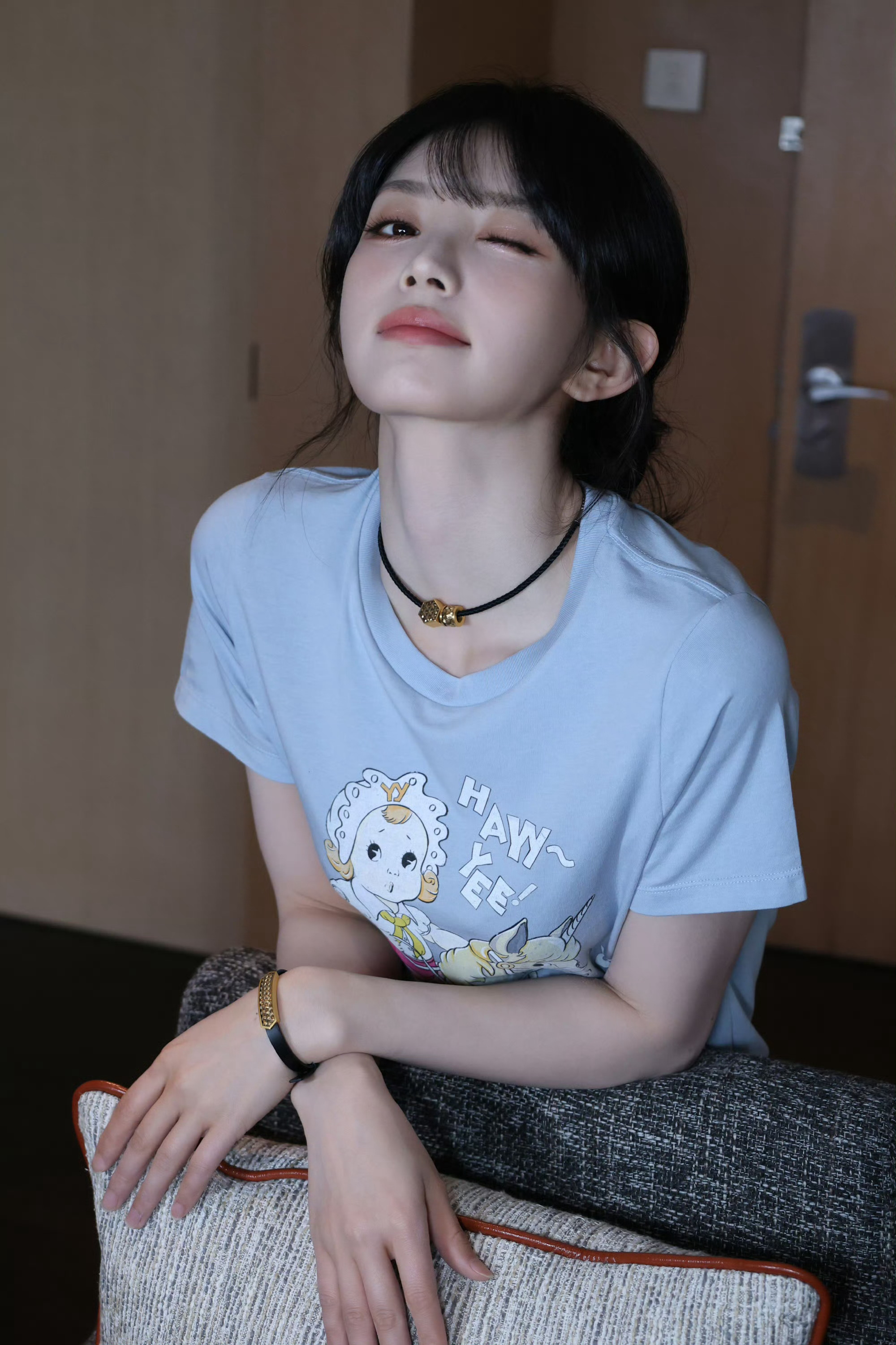 恭喜田曦薇『无考察空降』周生生品牌灵动代言人🎉🎉🎉413逐玉庆功宴首戴，不