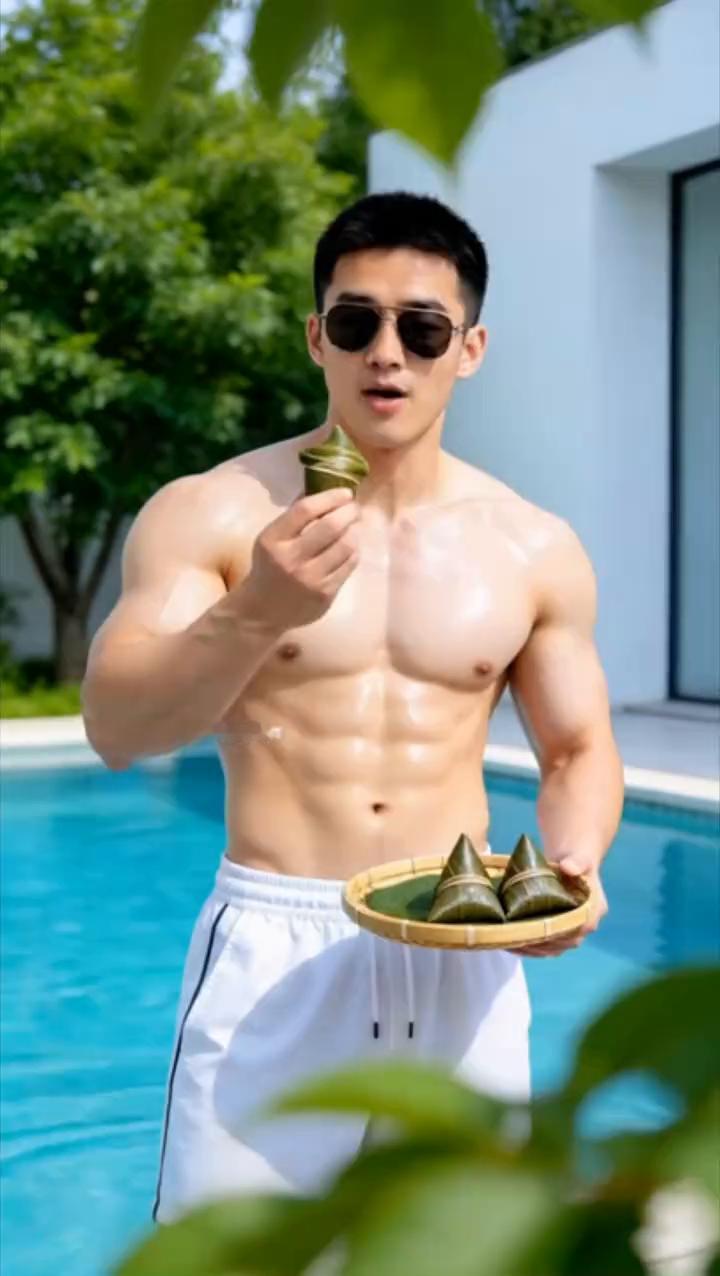 粽子很甜，要来一个吗？