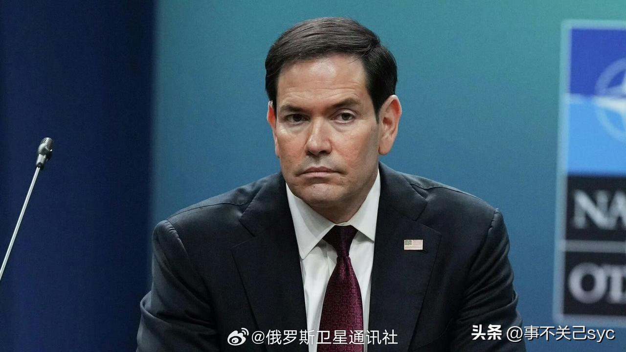 美国国务卿鲁比奥在瑞典赫尔辛堡举行的北约外长会期间向记者说：“如果有机会进行建设