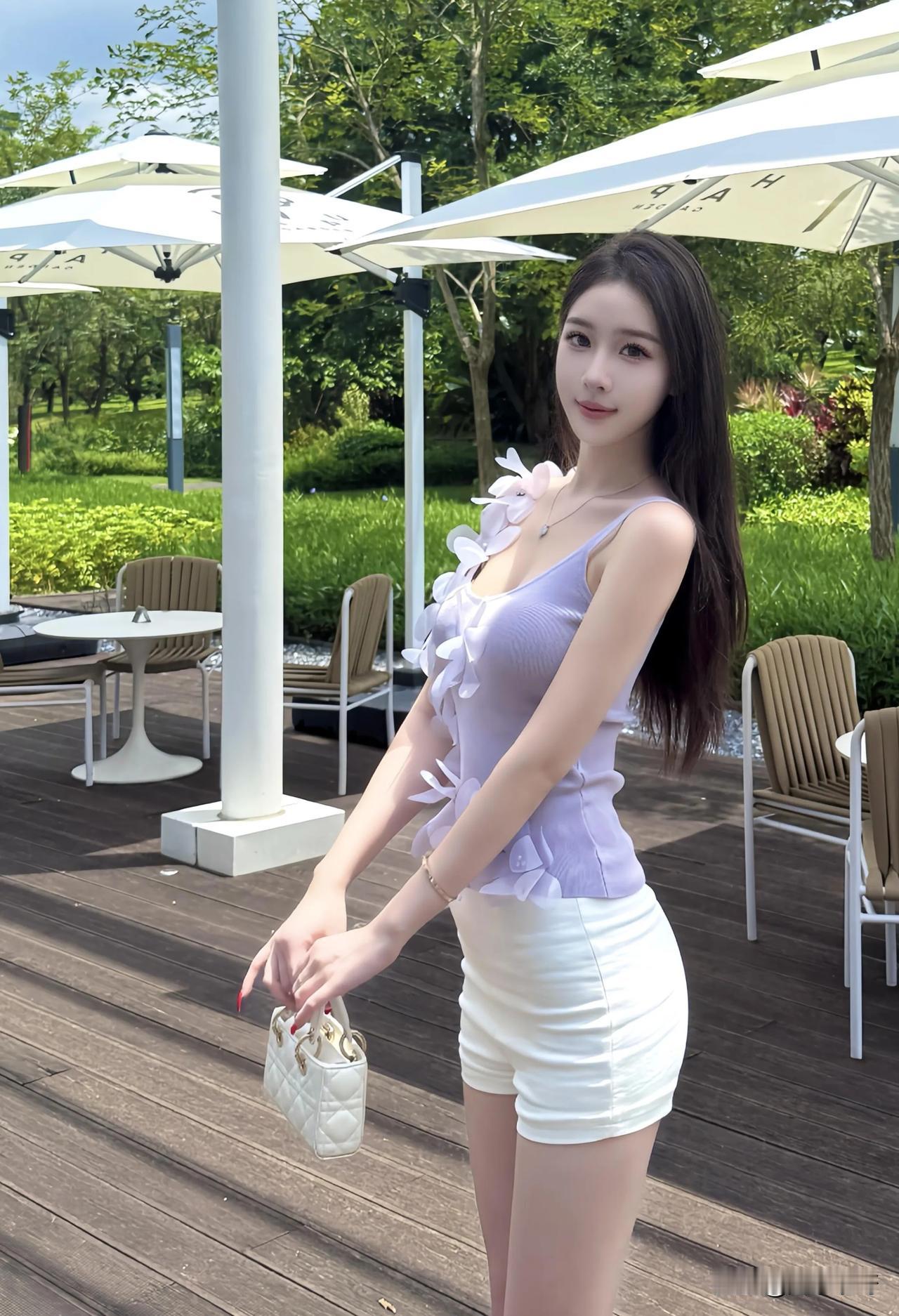 时尚感爆棚的美女小姐姐美照写真赏析