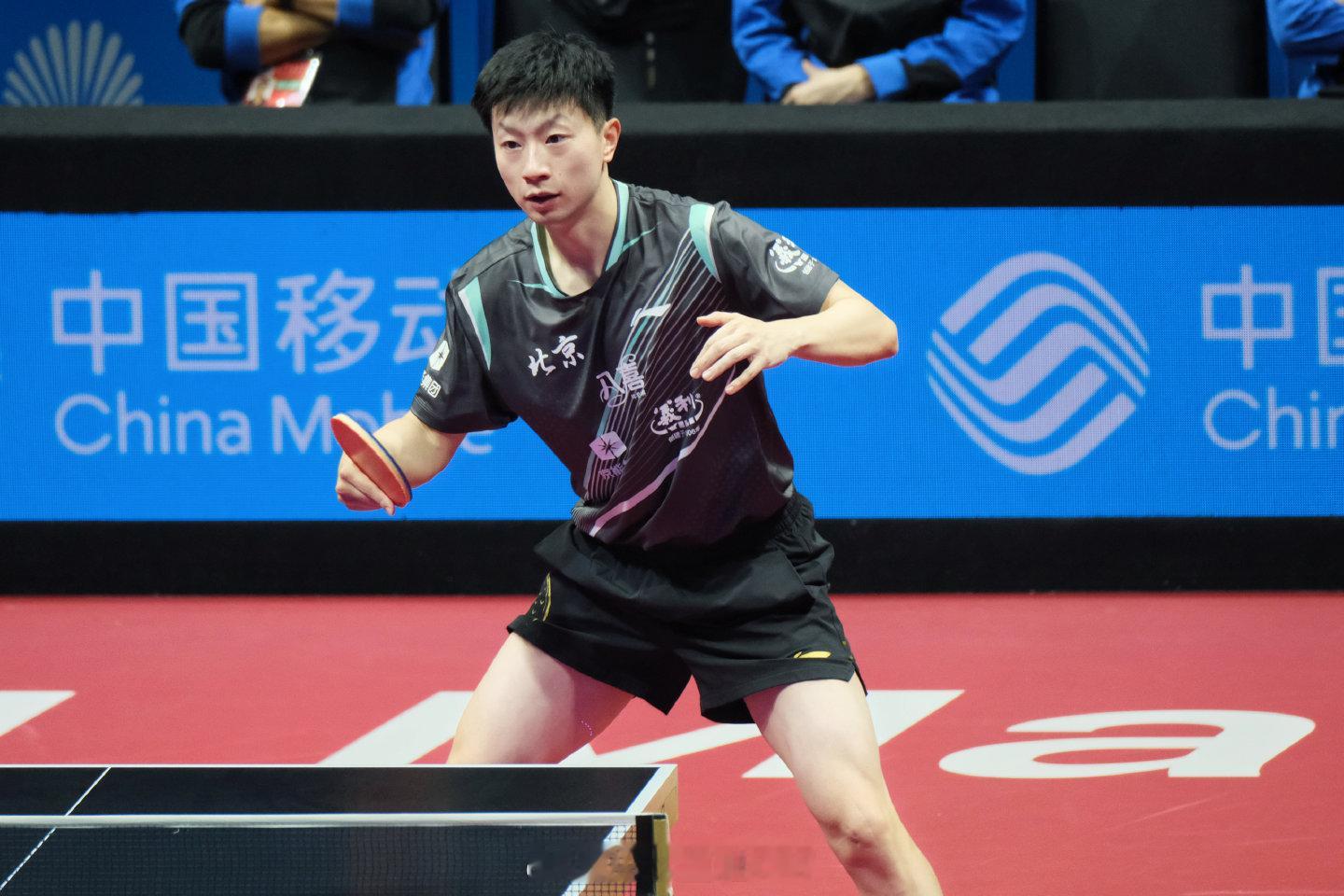 第十五届全运会乒乓球男团1/4决赛北京vs辽宁第二局，王楚钦/马龙11-8袁励岑