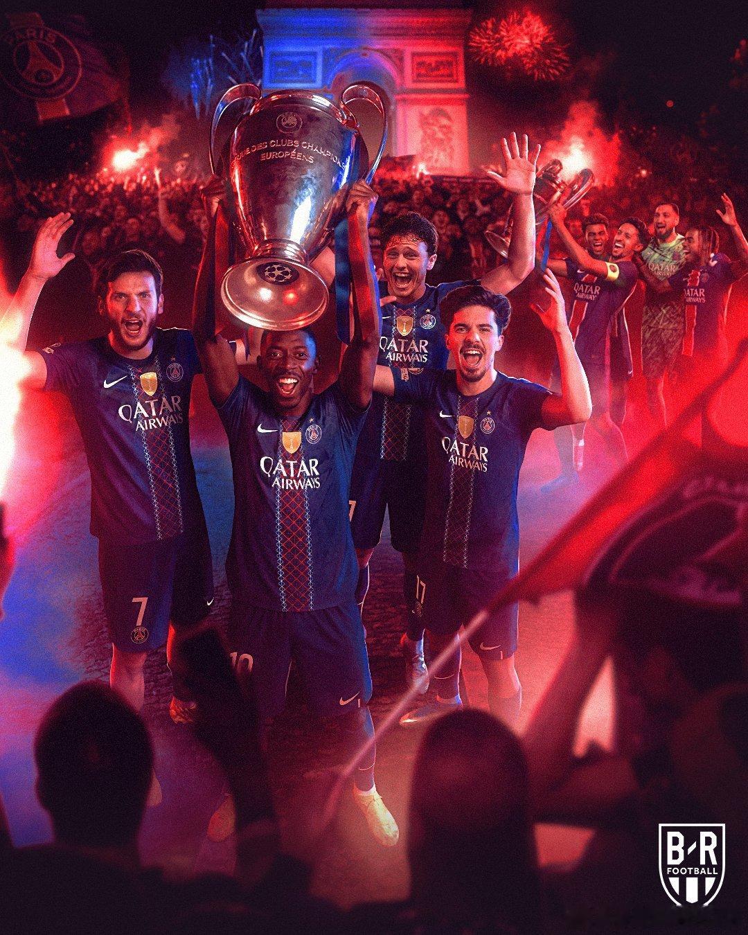 恭喜大巴黎欧冠二连🏆🏆 