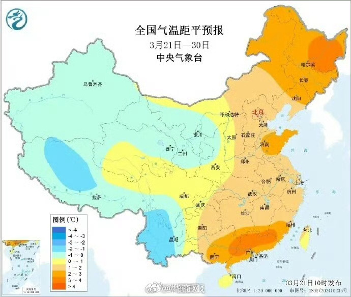 【暖和了！#北方未来10天要升温了#】#北京冲击20度以上# 据，中央气象台预计