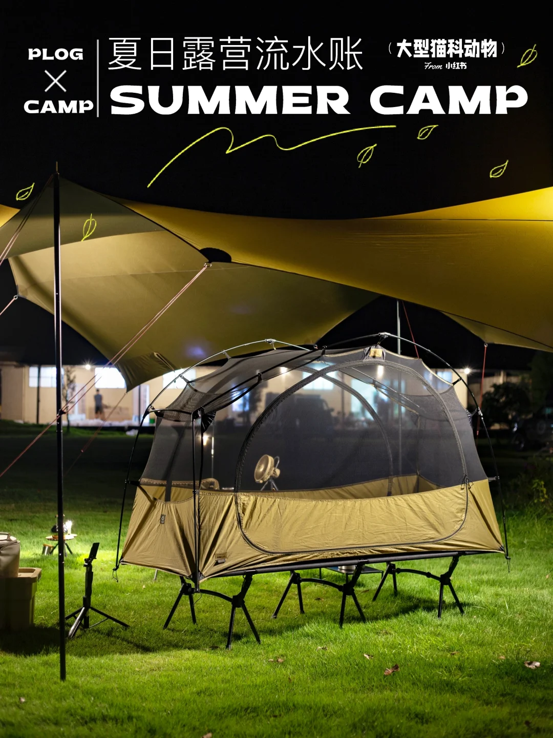 夏天露营要做减法