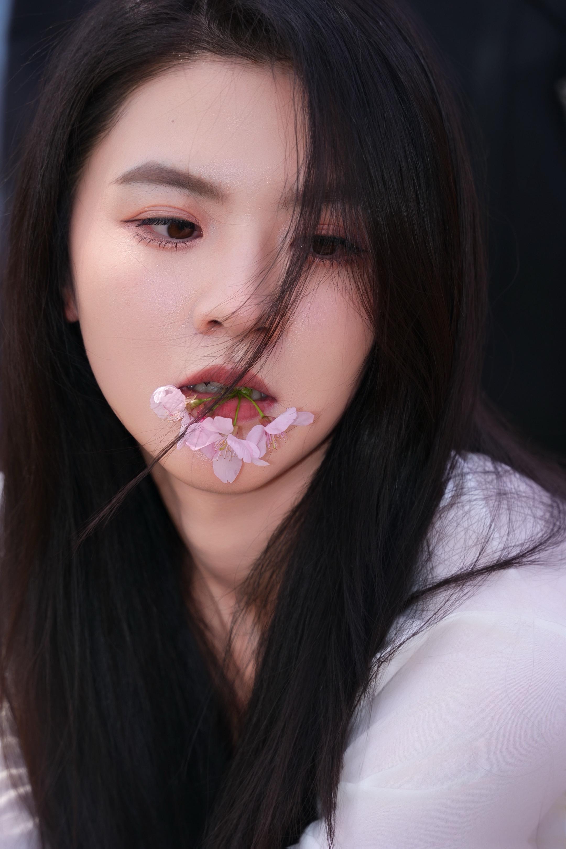 樱花甜美 高颜值美女 日系写真 摄影 樱花