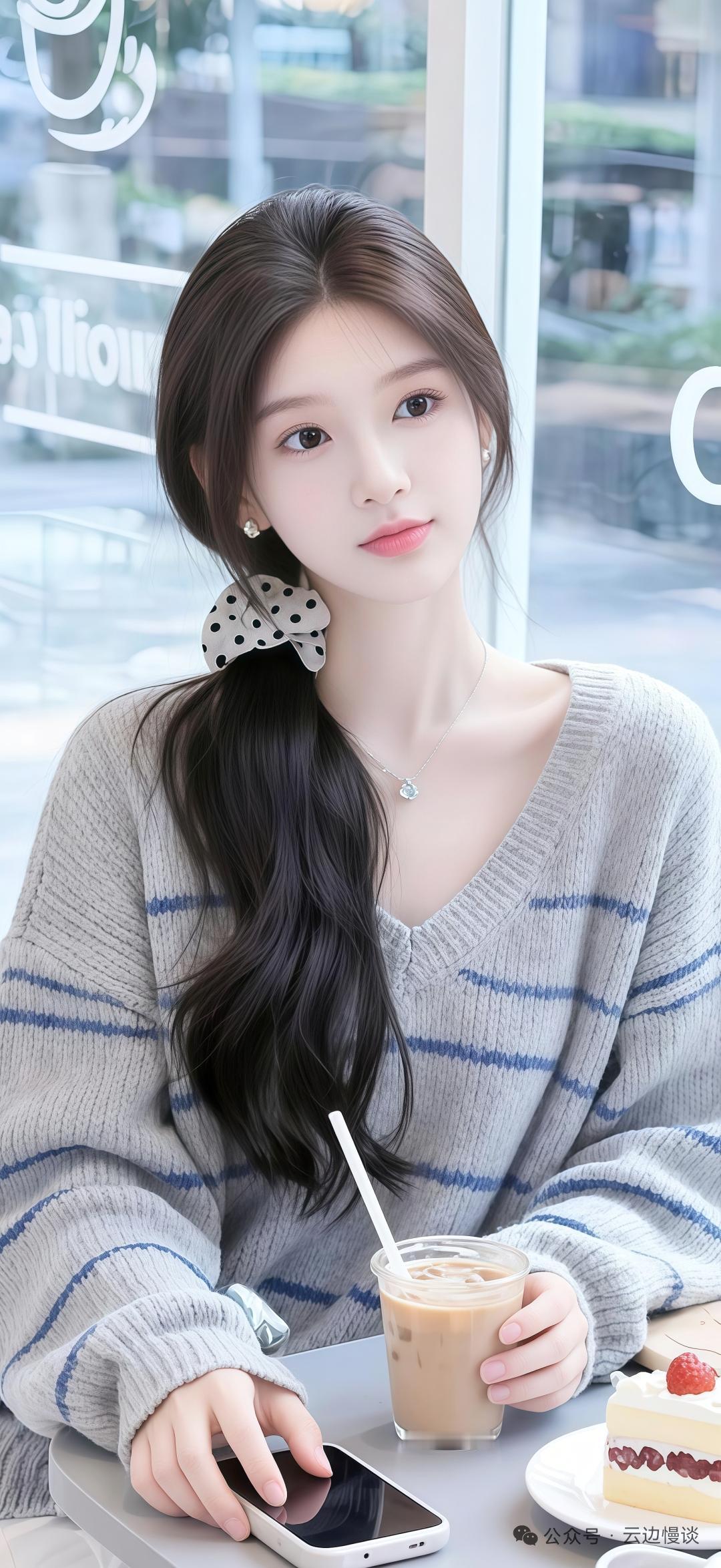 什么是女人的气质和魅力?甜蜜文静的气质，安静如处子的魅力