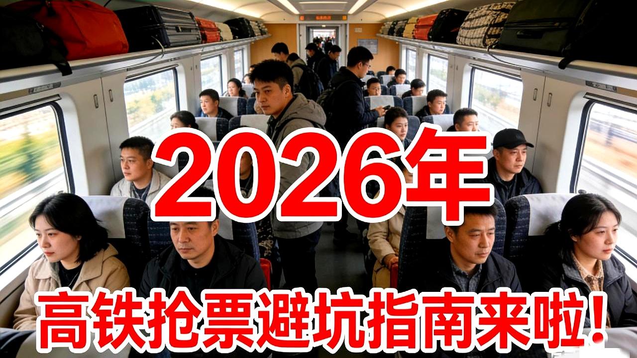 看到2026春运定档1月26日的消息，心里莫名的发紧。
这哪里是买票，分明是千万