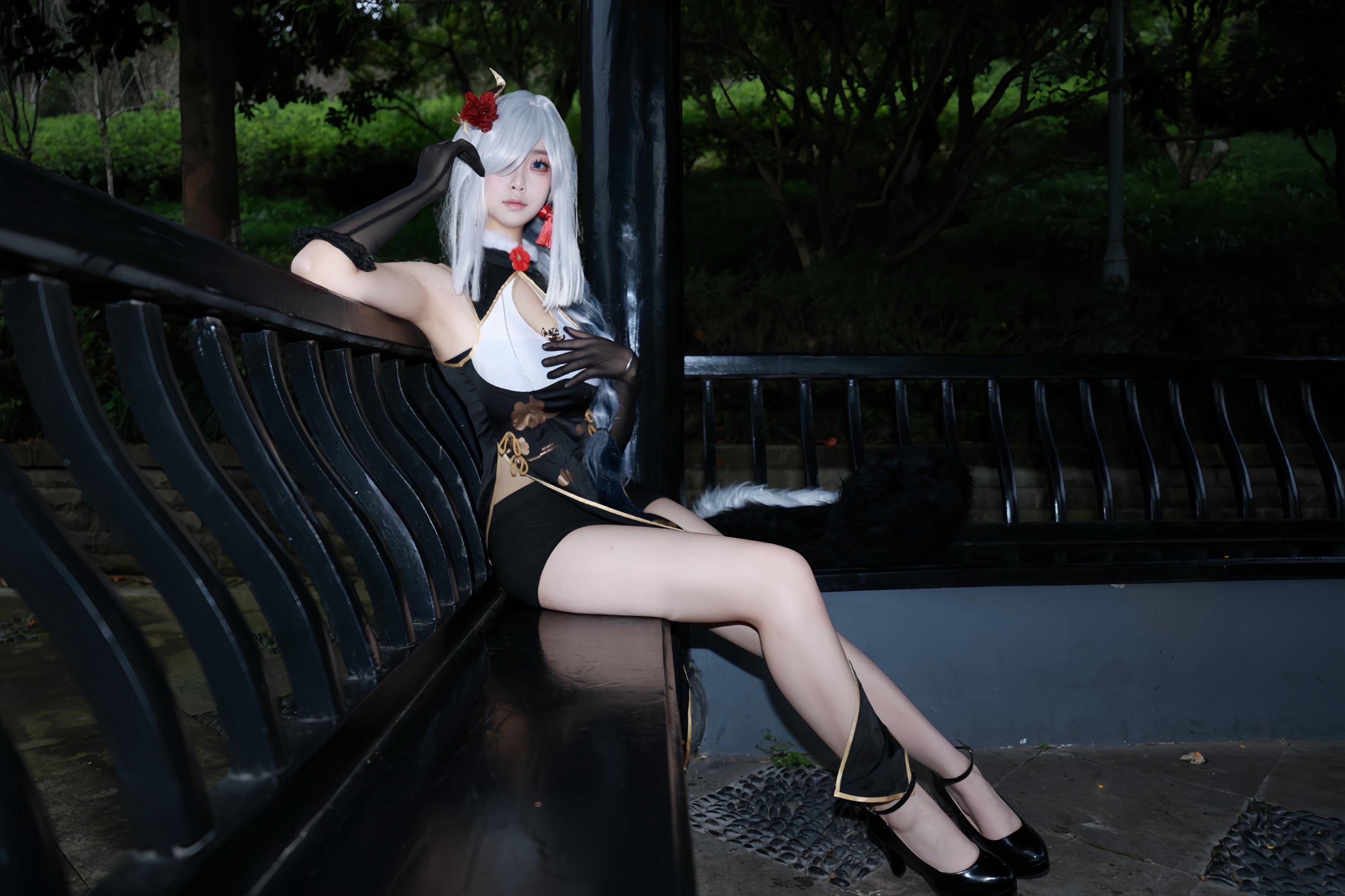 原神 申鹤 申鹤旗袍 cos ooc致歉