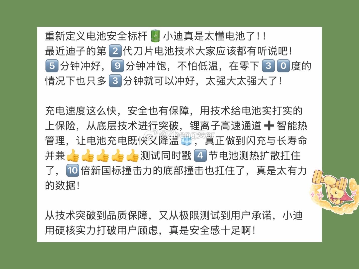 这一波太强了重新定义电池安全标杆👍👍👍👍👍 重新定义电池安全标杆🔋小