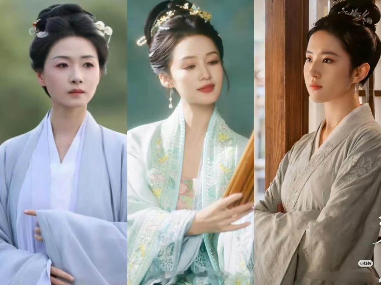 网友心中三位最适合扮演李清照的🌸自带清冷感仅看图，里面最合适的感觉是万茜哎～更