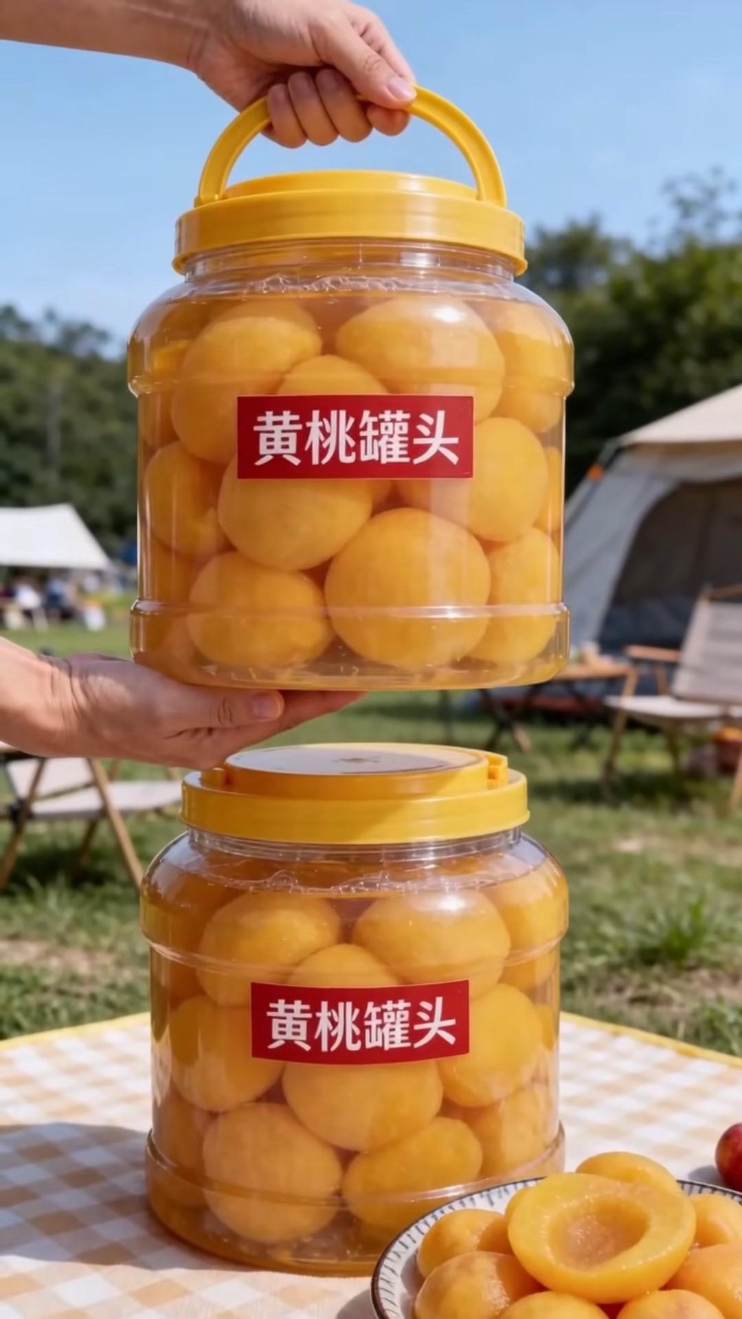 精选黄桃鲜采鲜制，果肉厚实汤汁清爽，无多余添加。口感脆甜多汁，追剧、下...