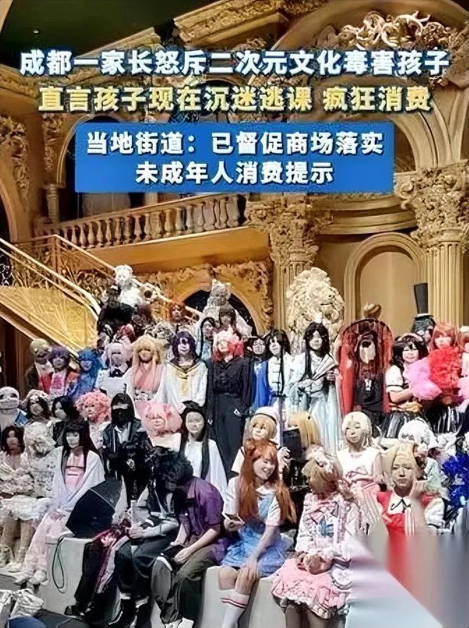 别光骂孩子了

也别全怪商场

咋就没人看见二次元消费的监管空白呢？

最近成都