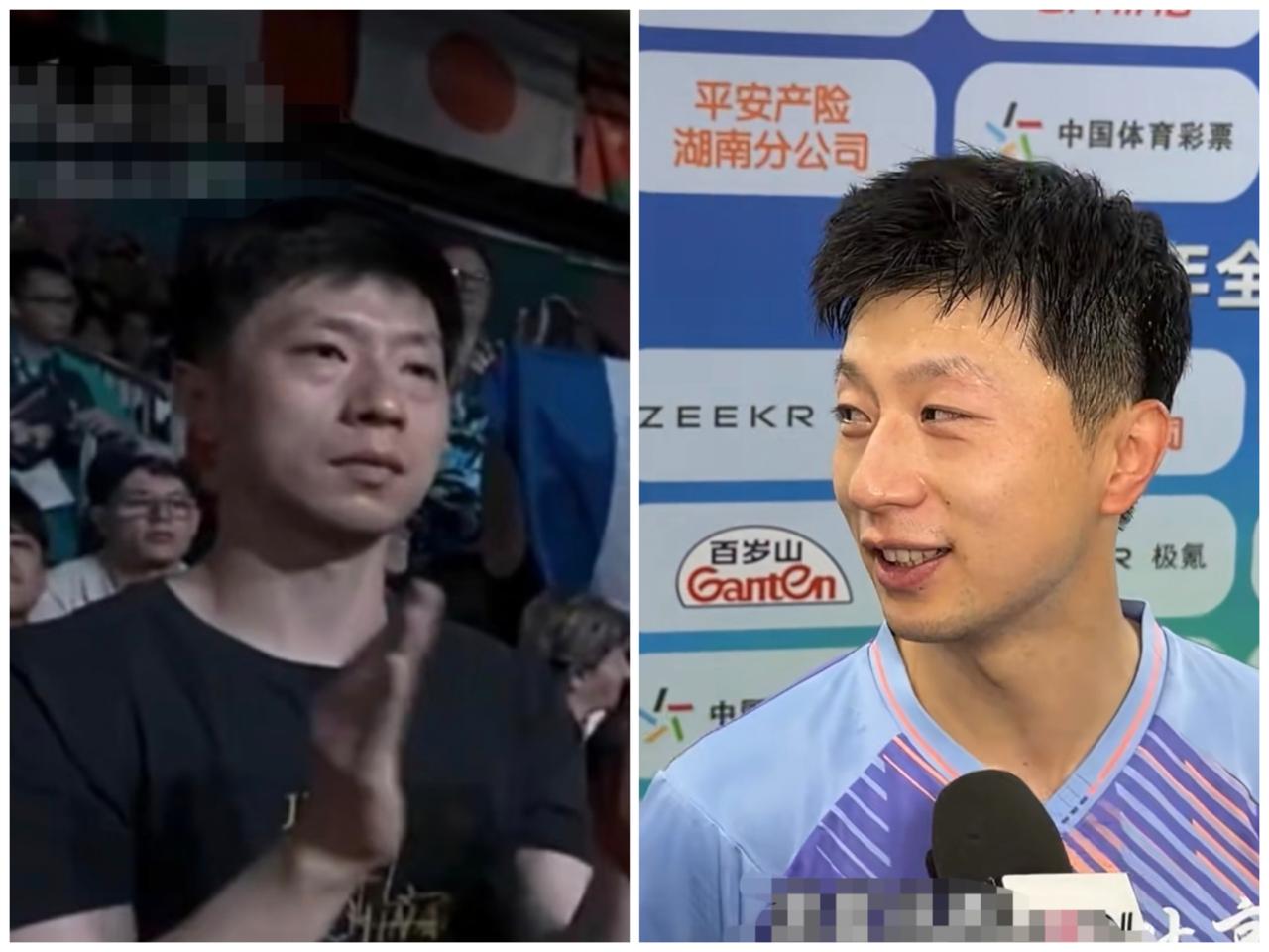果然事业就是男人最好的翳美！
这一点在马龙身上体现的淋漓尽致

之前坐在观众席的