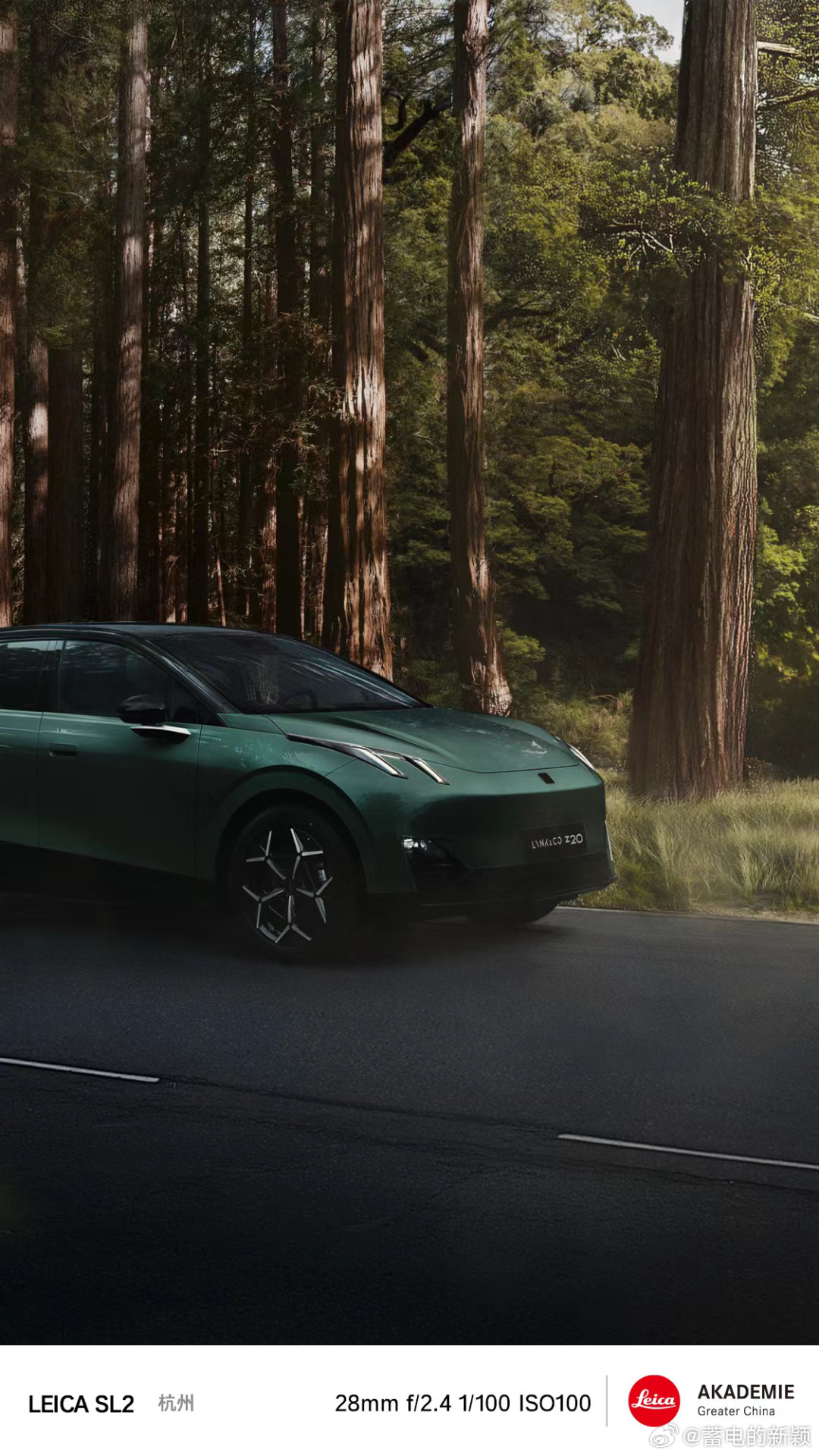 看到了杭州春日的顶级浪漫杭州绿化带的浪漫，被领克车主玩出花了！Z20这颜值算是我
